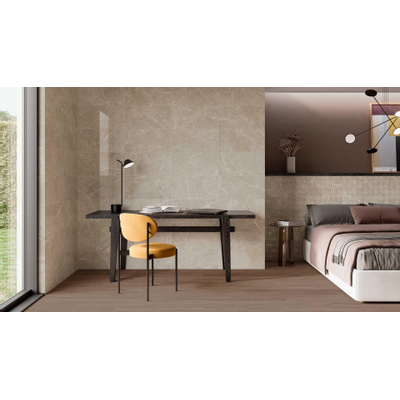 Jos. Storm Carrelage mural 30x60cm Capitol Earth 7mm Rectifié Brillant Brun