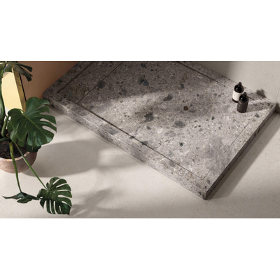 Italgraniti Silver grain Carrelage sol et mur 60x60cm 9.5mm rectifié grès cérame White