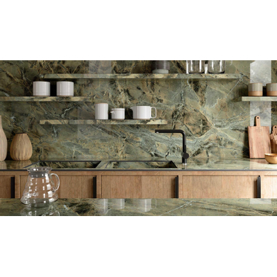 Marazzi Marble Look Carreau de sol - 120x120cm - 6.0mm - rectifié - Verde borgogna