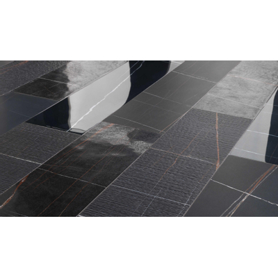 Italgranit marble exp carreau de sol 60x60cm 9,5 avec anti gel rectifié sahara noir mat