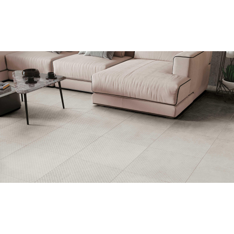 Ceralto Tesselo Uno Carreau de sol - 30x60cm - 10.0mm - rectifié - Cenere SW476786