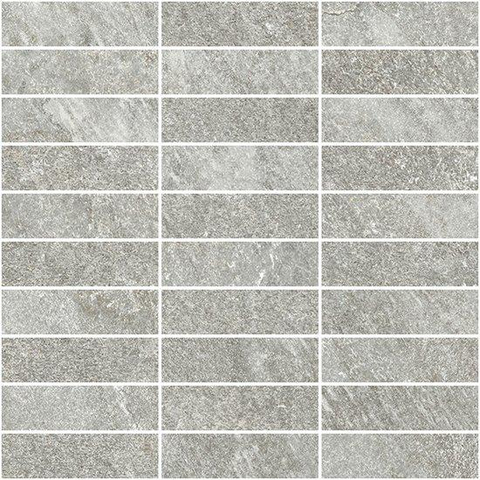 Ceralto Micello Uno Mozaïektegel - 30x30cm - muretto - 9mm - Greige mat SW917726