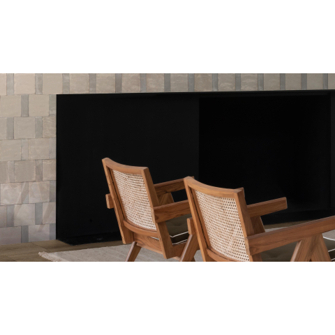 Ceralto Drapé Mural Carrelage mural - 15x15cm - 10.0mm - Natural SW669928