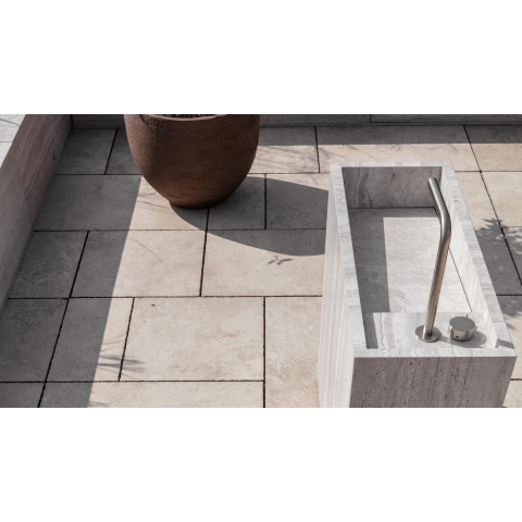 Ceralto Vitrano Luxe Carrelage de sol - 80x80cm - 9.0mm - rectifié - Aurum SW917443