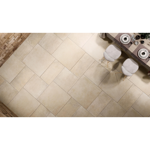 Ceralto Rovino Mosaic Carrelage de sol - 60x60cm - 10.0mm - rectifié - Vanilla SW497989