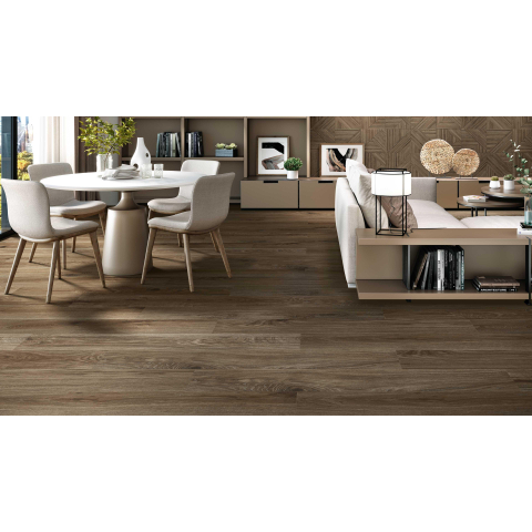 Ceralto Alvera Plank Carreau de sol - 25x150cm - 9.0mm - rectifié - marron SW877894