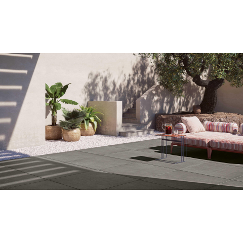 Ceralto Briano Urban 50 Vloertegel - 100x100cm - 8.5mm - gerectificeerd - Peltro SW416444