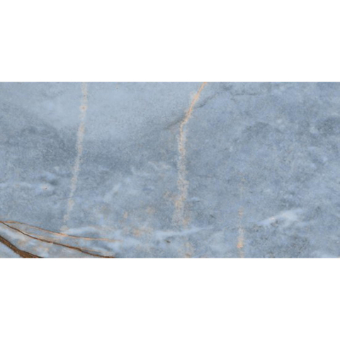 ÉCHANTILLON Ceralto Alabro Vein carreau de sol et de mur 60X120cm rectifié Azure Brillant SW912356