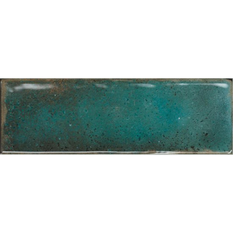 SAMPLE Ceralto Taverno Grain Wandtegel - 6.5x20.2cm - 8mm - Esmeralda Glans SW976612