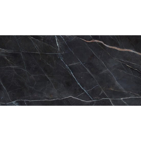 Ceralto Amaro Facet Carreau de sol - 60x120cm - 9.0mm - rectifié - Calacatta noir SW856195
