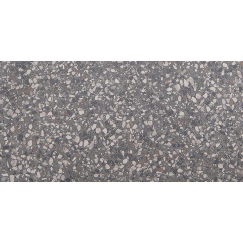 Vtwonen terrazzo Carrelage sol et mural - 60x120cm - rectifié - mat lead flakes SW798712
