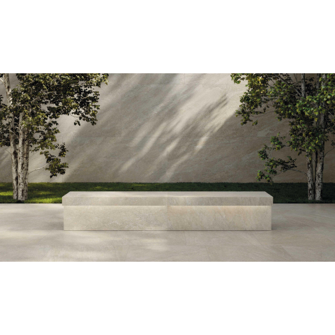 Ceralto Micello Uno Carreau de sol - 60x120cm - 9.0mm - rectifié - Blanc SW917669