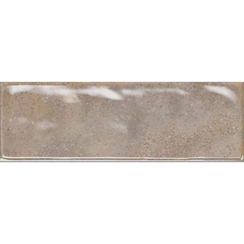 SAMPLE Ceralto Taverno Grain Wandtegel - 6.5x20.2cm - 8mm - greige Glans SW976598