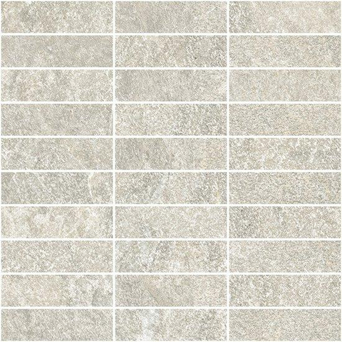 Ceralto Micello Uno Mozaïektegel - 30x30cm - muretto - 9mm - White mat SW917728