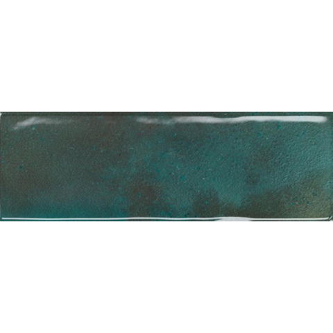 SAMPLE Ceralto Taverno Grain Wandtegel - 6.5x20.2cm - 8mm - Esmeralda Glans SW976612