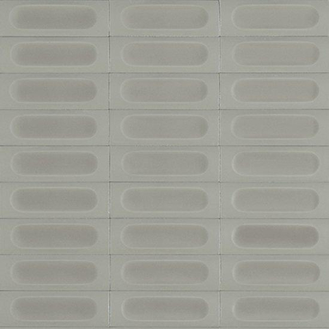 SAMPLE vtwonen Chop Wandtegel - 5x15cm - 3D - mat azzurro SW915046