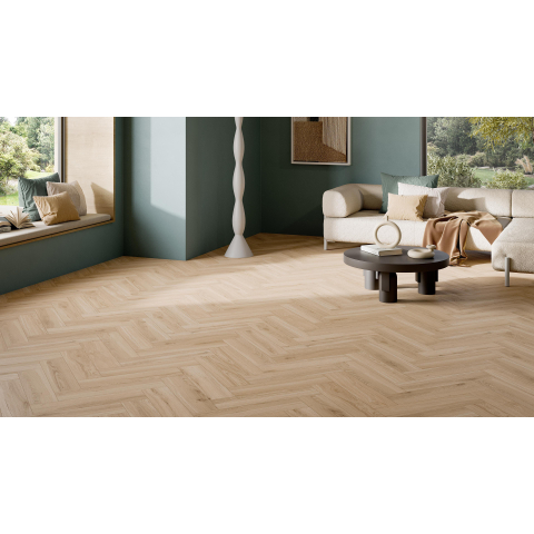 Ceralto Houta Oak Carreau de sol - 23.4x148cm - 8.5mm - rectifié - Honey SW892523