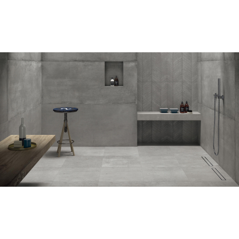 Ceralto Nocera Line Carrelage de sol - 60x60cm - 10.0mm - rectifié - ciment SW917595