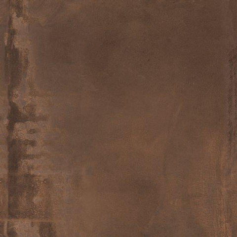 Ceralto Kubico carrelage sol et mur - 80x80cm - 9mm - rectifié - effet pierre - rust mat (marron) SW222551