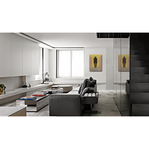 Ceralto Prato Facet Carreau de sol - 60x120cm - 6.0mm - rectifié - Silver SW892520