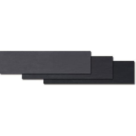 Ceralto Tavola Stone Lames - 14.7x59.7cm - 12.0mm - rectifié - Noir froid SW393732