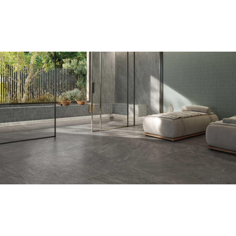 Ceralto Micello Uno Carrelage de sol - 60x120cm - 9.0mm - rectifié - Dark SW917654