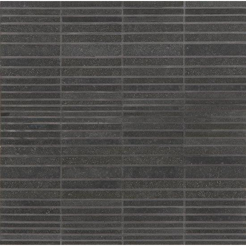 Ceralto Minuta Soft Mozaïektegel - 30.5x30.5cm - 7mm - Black mat SW107399