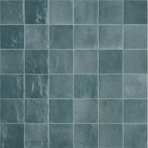 SAMPLE Ceralto Divaro Stone Wandtegel - 10x10cm - 10.0mm - Acquamarina SW914205