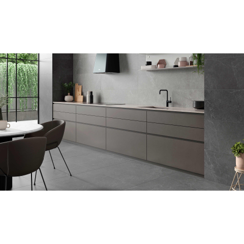 Ceralto Sylvaro Tone Vloer- en wandtegel 60x60cm 9mm gerectificeerd R10 porcellanato Grijs SW494080