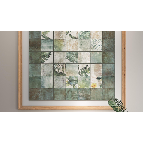 Ceralto Neroli Stone Carreau de sol - 13.8x13.8cm - 9.0mm - Émeraude SW795694