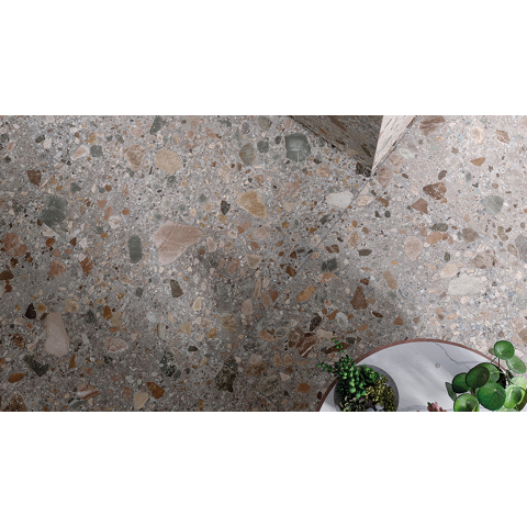 Vtwonen Tegels Composite Vloertegel - 80x80cm - 9.0mm - gerectificeerd - Brown SW856277
