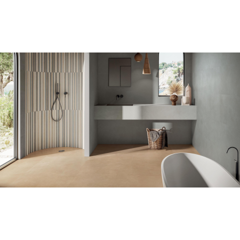Ceralto Micello Plus Carrelage de sol - 120x120cm - 9.0mm - rectifié - Cenere SW854572
