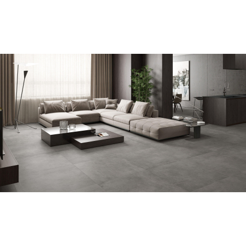 Ceralto Velario Marble Carrelage de sol - 59,5x59,5cm - 8,8mm - rectifié - gris SW877859