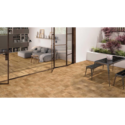 Ceralto Fenera Plank Carreau de sol - 20x120cm - 9.5mm - rectifié - Tronco SW222541