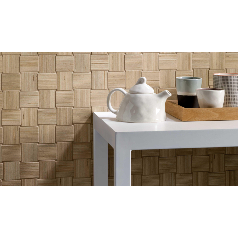 Ceralto Patterna Decor Carreau décoratif 60x60cm 10mm rectifié R10 grès cérame Crema SW497851