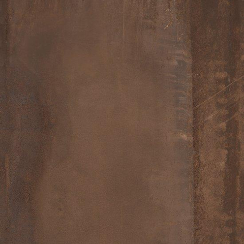Ceralto Kubico carrelage sol et mur - 80x80cm - 9mm - rectifié - effet pierre - rust mat (marron) SW222551