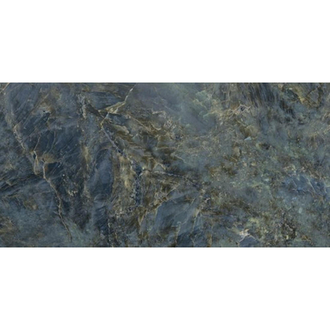 Ceralto Aurelio vloer- en wandtegel - 60x120cm - 8.5mm - marmerlook - glans labradorite (blauw) SW856404