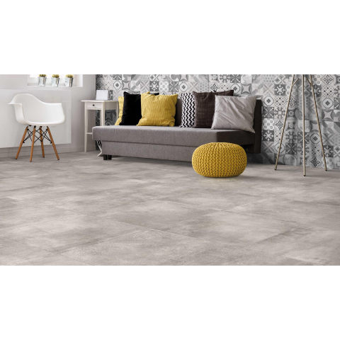 Ceralto Inlay Craft Carrelage de sol - 30x60cm - 8.5mm - rectifié - gris SW928472