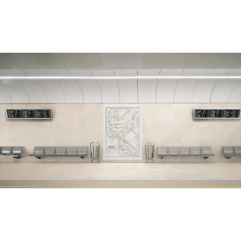 Ceralto Levanto Plank Carreau de sol - 60x120cm - 9.0mm - rectifié - Pumice SW679897