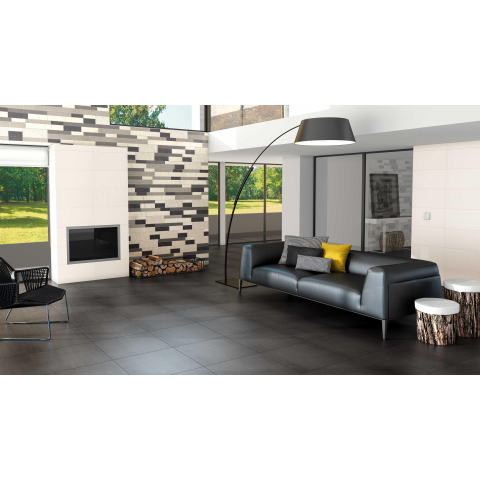 Ceralto Zavira Facet Carrelage de sol - 59.7x59.7cm - 10.5mm - rectifié - Ash WTW10124