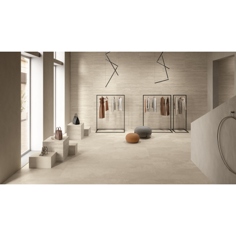 Vtwonen Tegels Raw Decor-strip - 30x60cm - 9.5mm - gerectificeerd - Sand SW670130