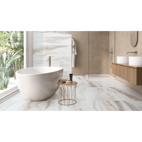 Ceralto Verano Mosaic Carrelage mural - 60x120cm - 10.5mm - rectifié - Almond SW917619