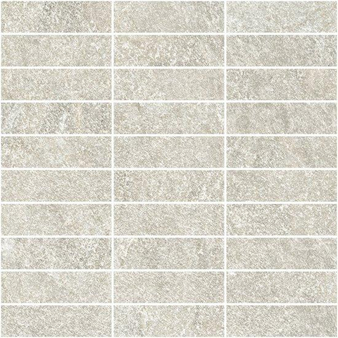 Ceralto Micello Uno Mozaïektegel - 30x30cm - muretto - 9mm - White mat SW917728