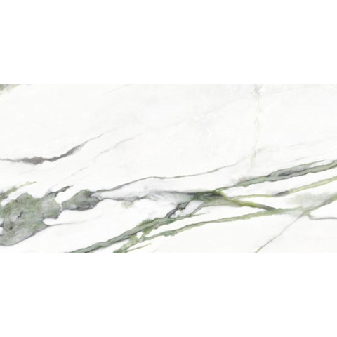 Ceralto Amaro Facet Carrelage de sol - 60x120cm - 9,0mm - rectifié - Calacatta vert SW857209