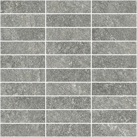 Ceralto Micello Uno Mozaïektegel - 30x30cm - muretto - 9mm - Silver mat SW917698