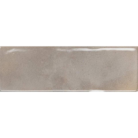 SAMPLE Ceralto Taverno Grain Wandtegel - 6.5x20.2cm - 8mm - greige Glans SW976598