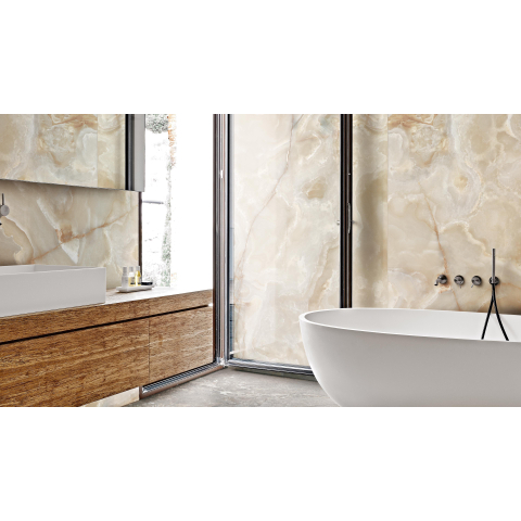 Ceralto Prato Facet Carrelage de sol - 60x60cm - 9.0mm - rectifié - Golden SW892493