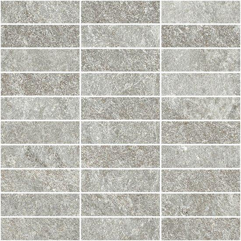 Ceralto Micello Uno Mozaïektegel - 30x30cm - muretto - 9mm - Greige mat SW917726