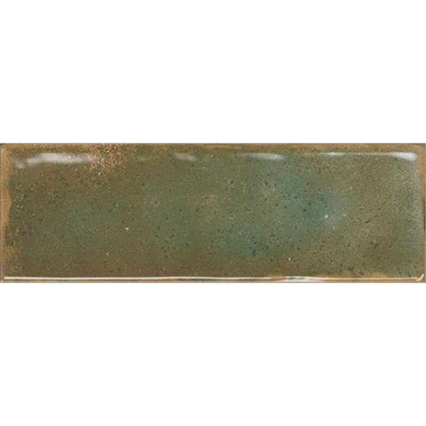 ÉCHANTILLON Ceralto Taverno Grain Carrelage mural - 6.5x20.2cm - 8mm - Musgo Brillant SW976606