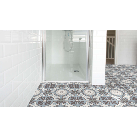 Ceralto Formo Loft Décor-bande - 20x20cm - 8,0mm - Lilou bleu SW361712
